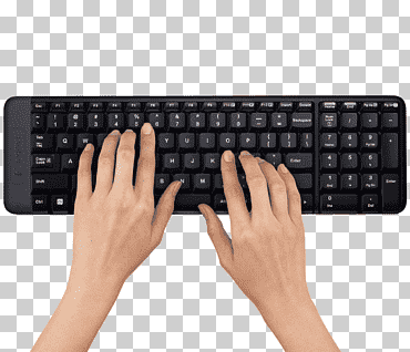 teclado de la computadora ratón de la computadora teclado inalámbrico logitech, ratón de la computadora, electrónica, mano, teclado png