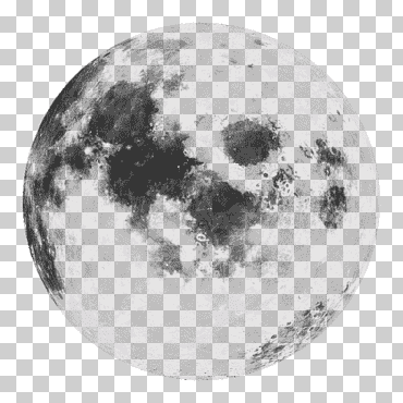 luna llena de luna fase satélite natural, luna, monocromo, color, esfera png