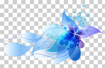 Flor azul y morada, wordpress, flores abstractas de colores., púrpura, azul, salpicadura de color png