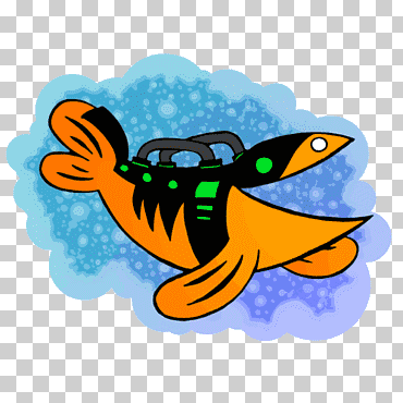 GitHub Computer Software Fork, Github, orange, vertebrate, publishing png