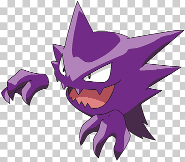 pokémon ruby ​​y zafiro pokémon go haterter gengar, pokemon go, púrpura, Violeta, dibujos animados png