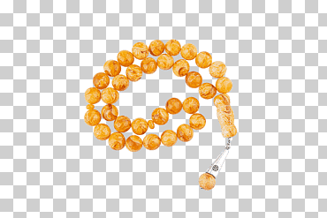 ámbar misbaha oración alfombra salah, cuentas de oración, piedra preciosa, pulsera, naranja png