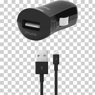 adaptador de ca cargador de batería mfi programa ttec, laptop, electrónica, adaptador, cable png