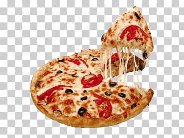 pizza hawaiana cocina italiana para llevar panqueques, deliciosa pizza, comida, receta, logo de pizza png