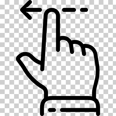 iconos de la computadora gesto de la mano dedo, deslizar, texto, negro, pantalla táctil png