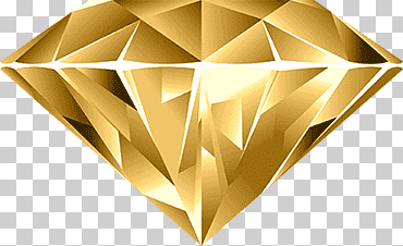 diamante de oro, dorado, diamante, joya png