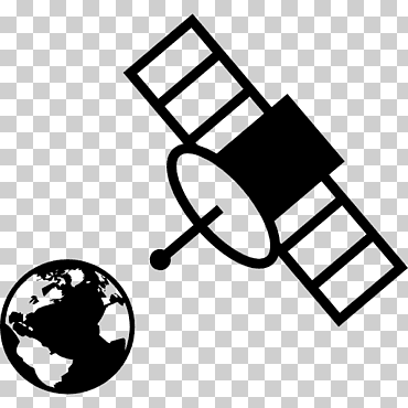 Tierra satélite iconos de la computadora estación de tierra, satélite, televisión, ángulo, monocromo png
