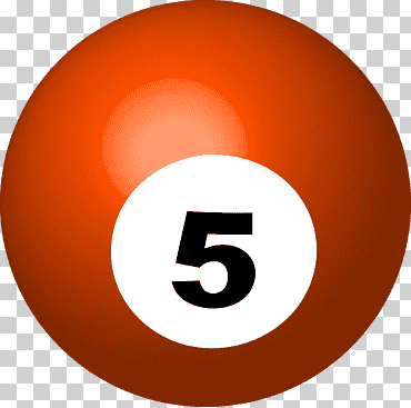 bolas de billar billar juego de billar de ocho bolas, número de oro, naranja, logo, esfera png