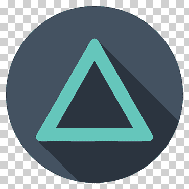 logotipo de triángulo, símbolo de triángulo aqua, playstation triángulo oscuro, juego, ángulo, triángulo png