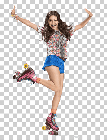 mujer vestida con patines rosa, escritorio soy luna, diverso, camiseta, televisión png