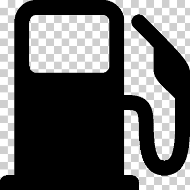 Estación de llenado de automóviles iconos de computadora gasolina surtidor de combustible, bomba de gas, negro, transporte, silueta png