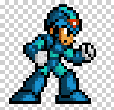 mega man x8 mega man y bajo mega man maverick hunter x, pixel art, videojuego, talón, personaje de ficción png