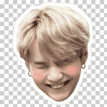 pegatina de bts suga k-pop, habitación desordenada, niño, cara, cabeza png