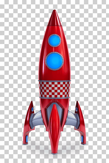 Shenzhou modelo 7 modelo de escala de cohete, cohete rojo aterrizó, cuadro, astronave, espacio exterior png