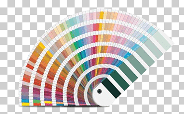 impresión de la carta de color pantone, color, material, libro png