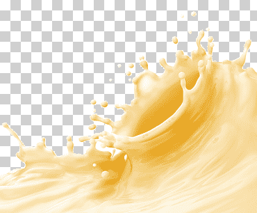 Ilustración de líquido amarillo, jugo, jugos creativos., crema, Gráficos 3d por computadora, comida png