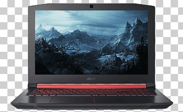 computadora acer nitro 5 515-51-50dx computadora nvidia geforce gtx 1050 intel core i5, computadora portátil, electrónica, netbook, computadora png