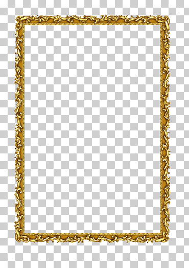 Ilustración de marco de pintura dorada, archivo de computadora, patrón de borde dorado, frontera, modelo, cuadro png