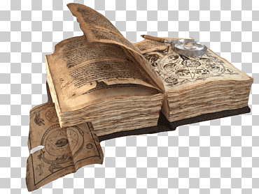 Libro abierto con lupa, lupa libro, libros antiguos, retro, frontera vintage, ropa vintage png