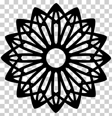 patrones geométricos islámicos arquitectura islámica arte islámico, islam, monocromo, simetría, flor png
