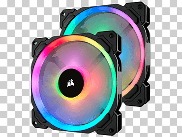 carcasas y carcasas para computadora componentes para corsarios ventilador para computadora modelo rgb color modulación de ancho de pulso, ventilador, púrpura, electrónica, lente de la cámara png