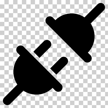 enchufes de corriente alterna y enchufes iconos de computadora electricista, conectado, diverso, silueta, electricidad png