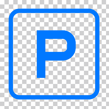 señal de tráfico estacionamiento logotipo signo aparcamiento, icono citación de estacionamiento, azul, texto, rectángulo png