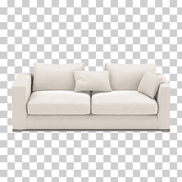 sofá cama sofá muebles sofá de dos plazas, sofá blanco, ángulo, blanco negro, sofá png