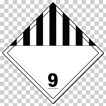 Etiqueta de material de rótulo de artículos peligrosos diversos clase 9 de materiales peligrosos, material de bienes raíces, diverso, ángulo, rectángulo png