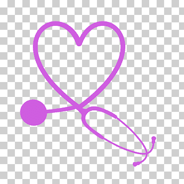 enfermera registrada enfermera calcomanía camiseta estetoscopio, camiseta, amor, púrpura, Violeta png
