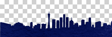 edificio, edificio azul siluetas, animales, texto, póster png