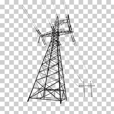 Torre de transmisión de línea eléctrica aérea, alta tensión, ángulo, palabras frases, posdata encapsulada png