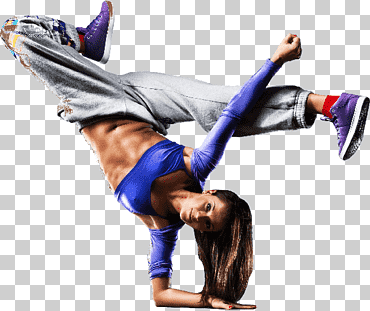 mujer haciendo parada de manos, baile hip hop breakdance baile callejero música hip hop, rompe, amor, aptitud física, actuación png