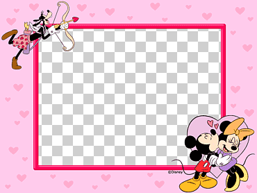 mickey y minnie mouse frame, frame receita bruta, disney frame template design, frontera, modelo, cuadro png