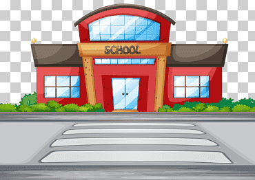 Ilustración de la escuela, estudiante nacional, escuela primaria, escuela secundaria, escuela., pintado, rectángulo, mano png