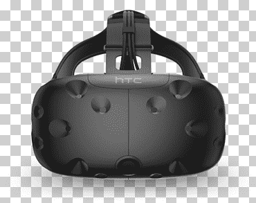 gafas htc vr negras, auriculares htc vive vr, electrónica, auriculares vr, negro png