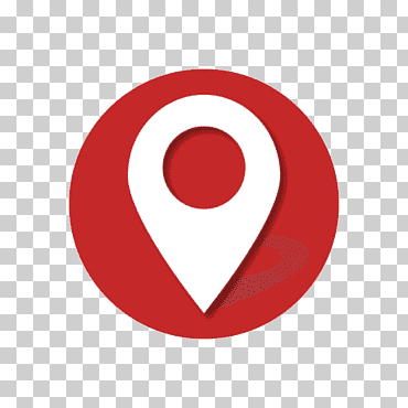 marca de localización rojo oscuro, rojo oscuro, posicionamiento del logo, material png