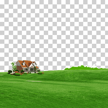 pradera verde, pradera casa verde, computadora, paisaje, fondo de pantalla de la computadora png
