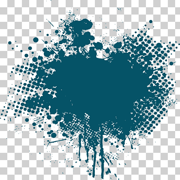 tinta de semitono, pintura, azul, tinta, texto png