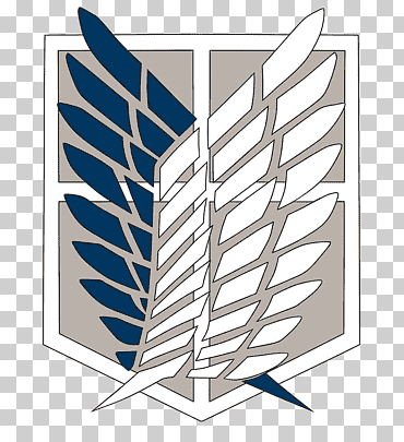 a.o.t .: alas de ataque de dom en el logo de titan eren yeager, cuerpo, diverso, ángulo, emblema png
