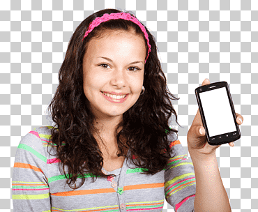 mujer con teléfono inteligente Android negro, teléfono inteligente Samsung Galaxy S8 para iPhone x, chica con teléfono móvil, electrónica, micrófono, gente png