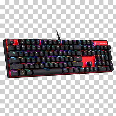 los teclados del juego del teclado del ordenador cambian el modelo del color del rgb del contraluz, diverso, rectángulo, teclado png