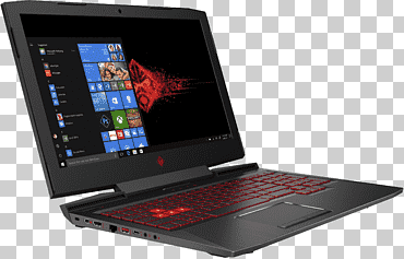 laptop hp omen 17t gaming intel core i7 hewlett-packard hp omen x, laptop, artilugio, electrónica, netbook png