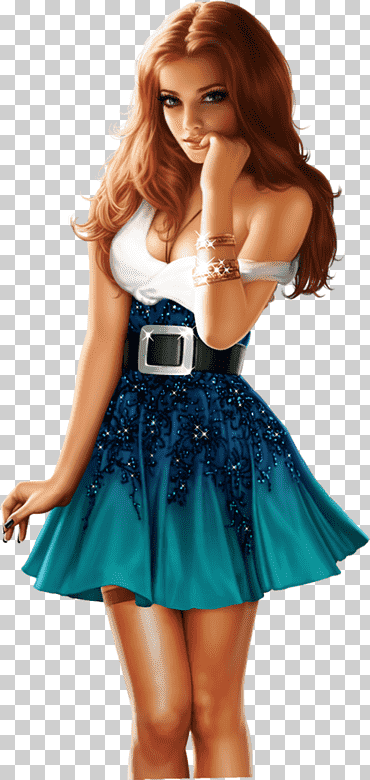 mujer arte digital femenino, mujer, gente, Moda, pintura png