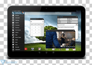 Tablet Computers Computer multitasking Computer Software Android, android, gadget, electronics, computer png