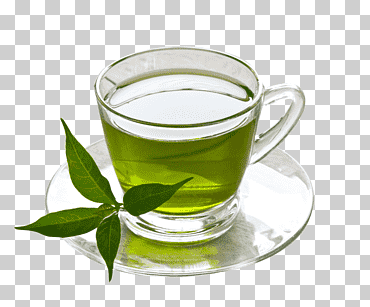té verde café bebida de té de hierbas, taza de té verde, té verde dentro de una taza de vidrio transparente en la parte superior de la placa de vidrio, comida, té, manzana verde png