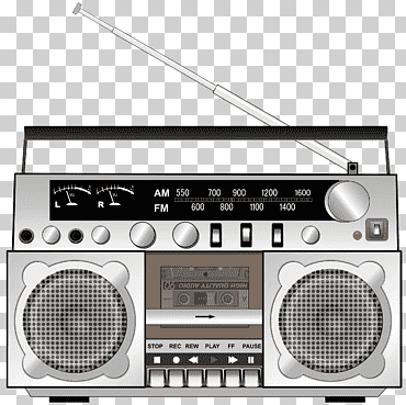 transistor radio boombox cassette compacto, cassette de audio, electrónica, reproductor multimedia, dispositivo electronico png