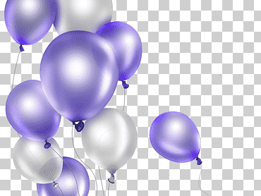 racimo de globos de color rosa, globos voladores, púrpura, Violeta, globo png