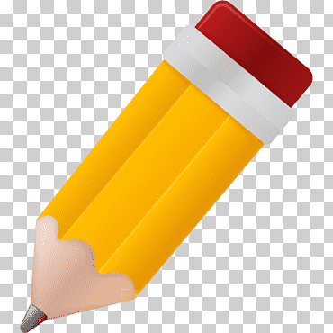 lápiz amarillo, lápiz, lápiz amarillo, solicitud, botón, iconos de computadora png