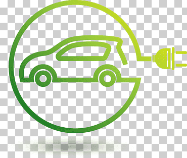 Estación de recarga de vehículo eléctrico híbrido, vehículo eléctrico, coche verde, conducción, texto, logo png